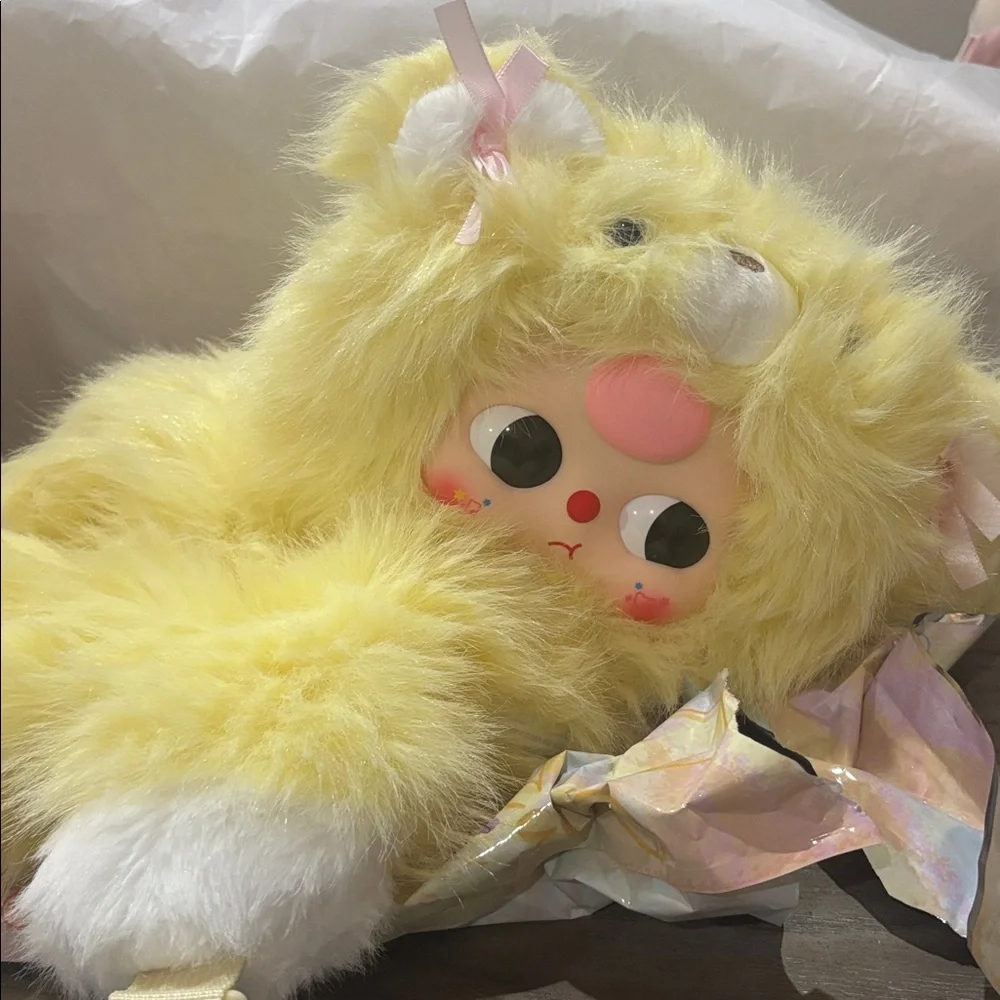 Baby Three-Hugging Baby Backpack Plush Blind Box “ Secret Bear “